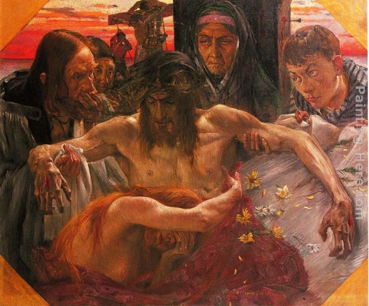 Lovis Corinth The Deposition